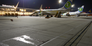 Led verlichting industrie | achteraanzicht landingsbaan Eindhoven Airport